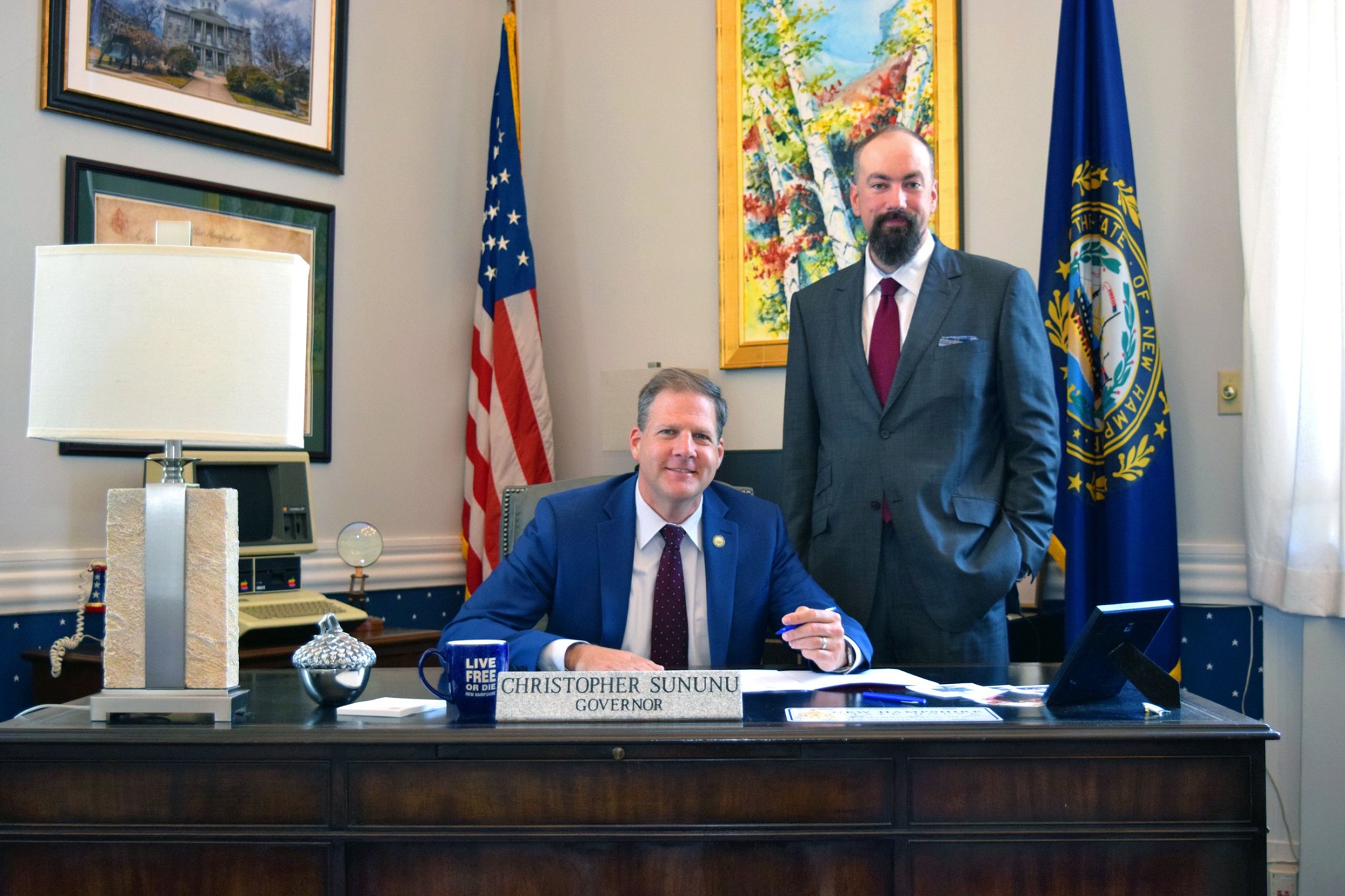 Jason Osborne at the State House